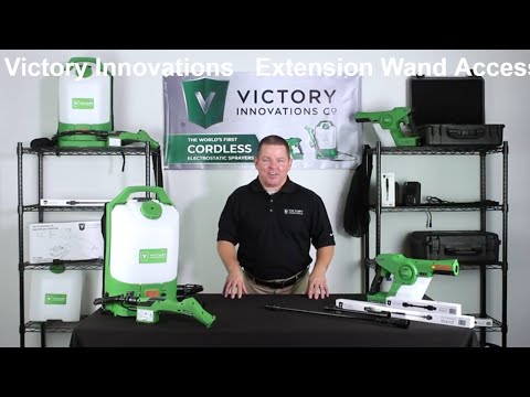 Victory Innovations Extension Wand Accessory disinfection