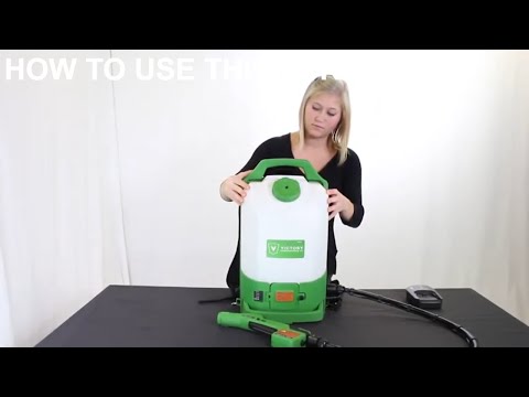 Victory Innovations How to Use the Backpack Electrostatic Sprayer disinfection